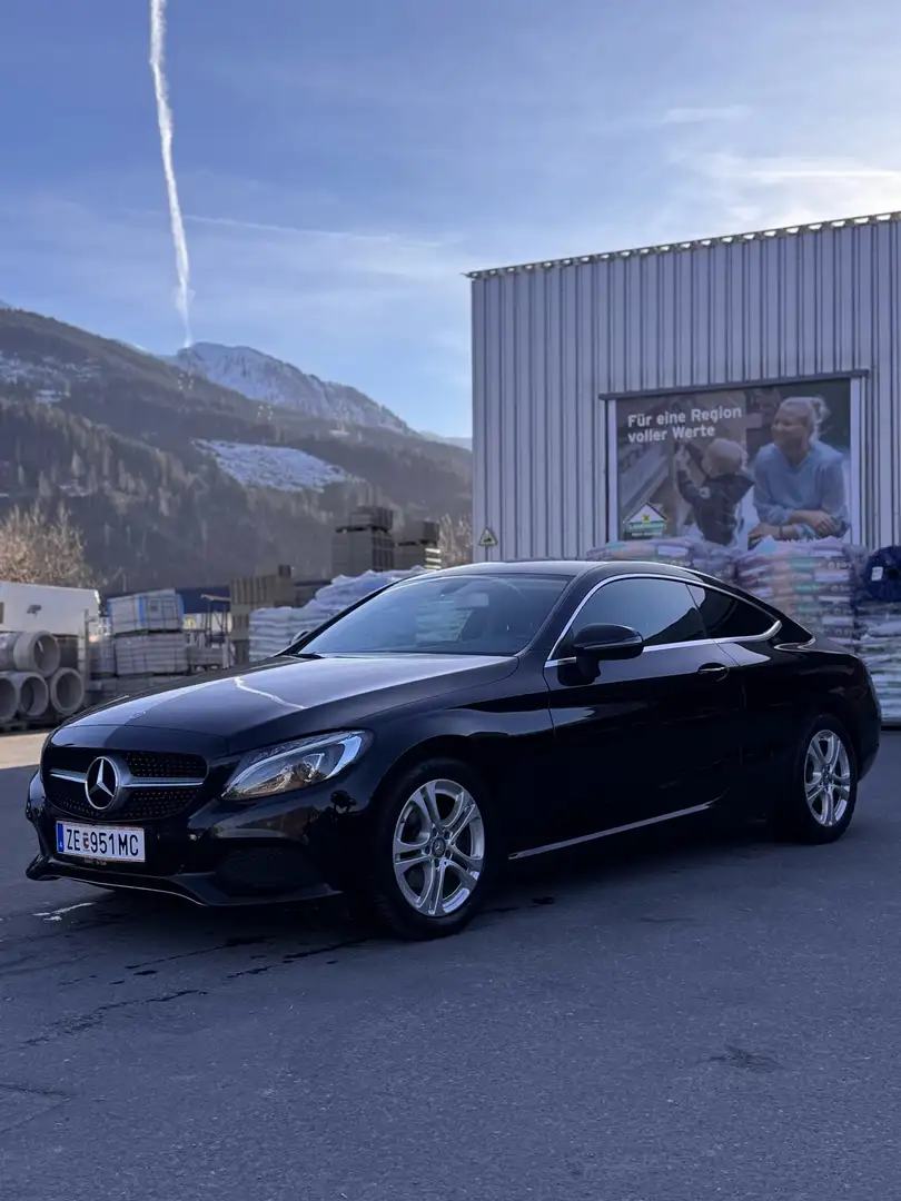 Mercedes-Benz C 180 Coupe Automatik Schwarz - 1
