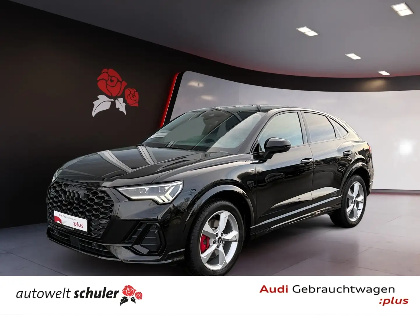 Audi Q3 Sportback 45 2.0 TFSI quattro S-tronic S-line RFK Schwarz - 1