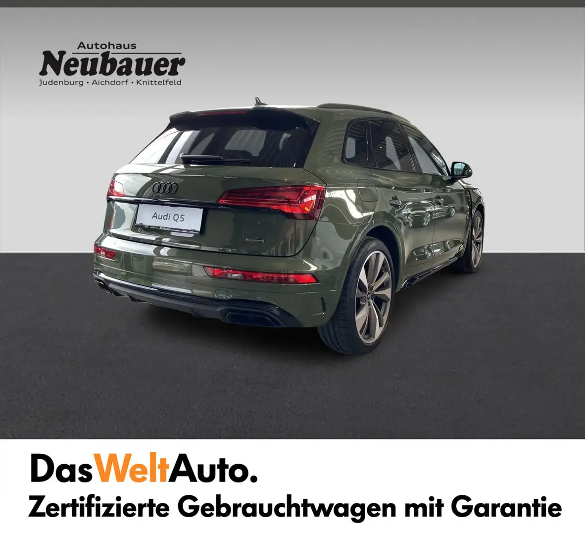 Audi Q5 40 TDI quattro S line Grün - 2