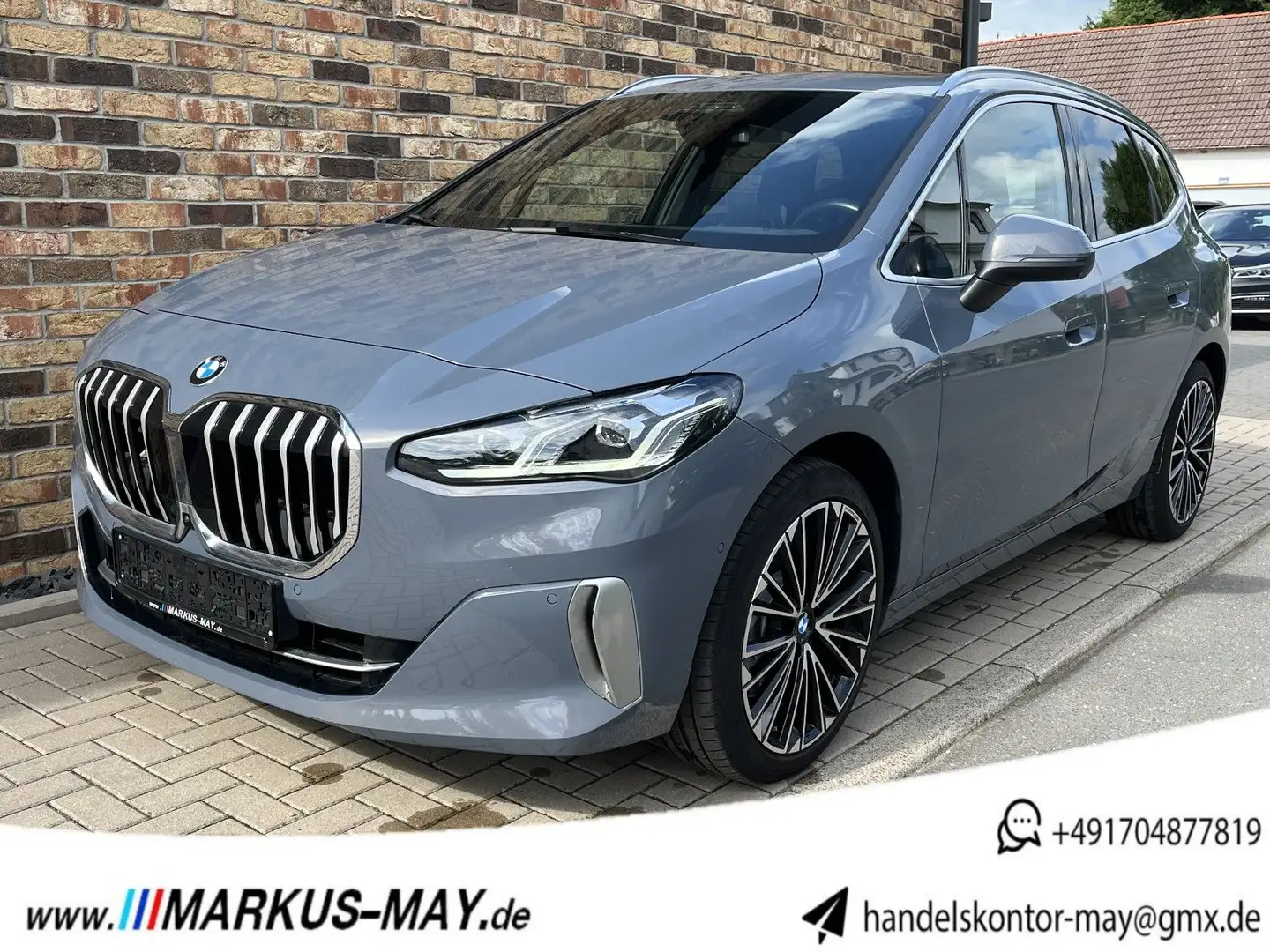 BMW 223i Active Tourer HUD DAProf Pano AHK Leder Grau - 1