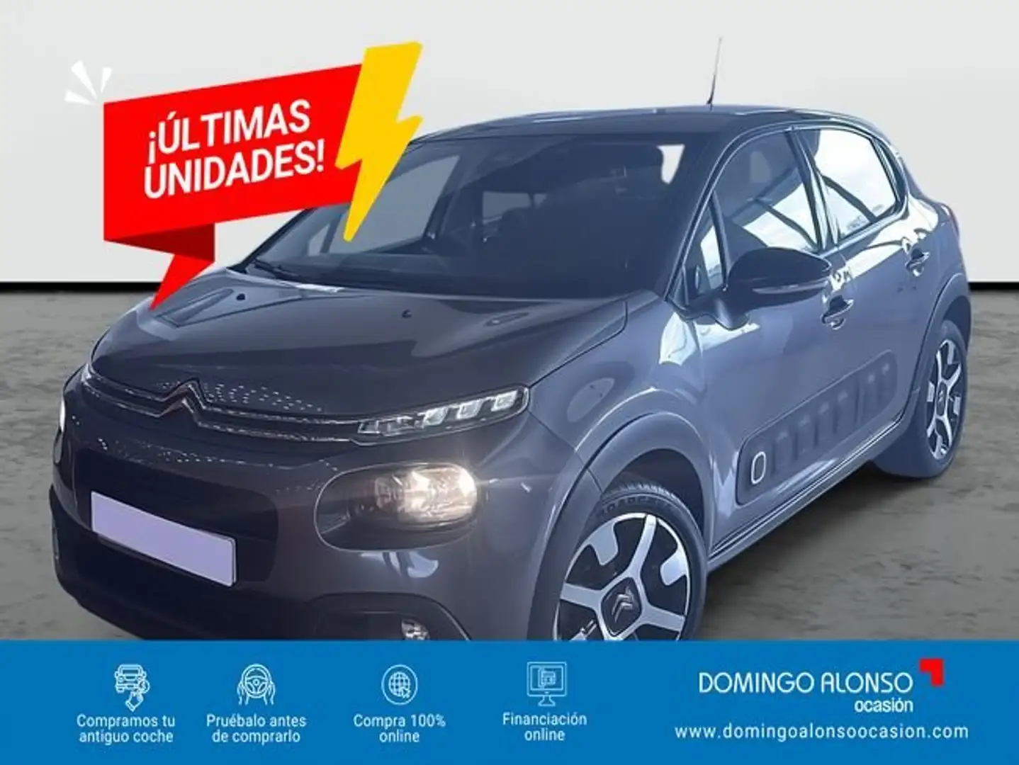 Citroen C3 1.2 PureTech S&S C-Series 83 Gris - 1