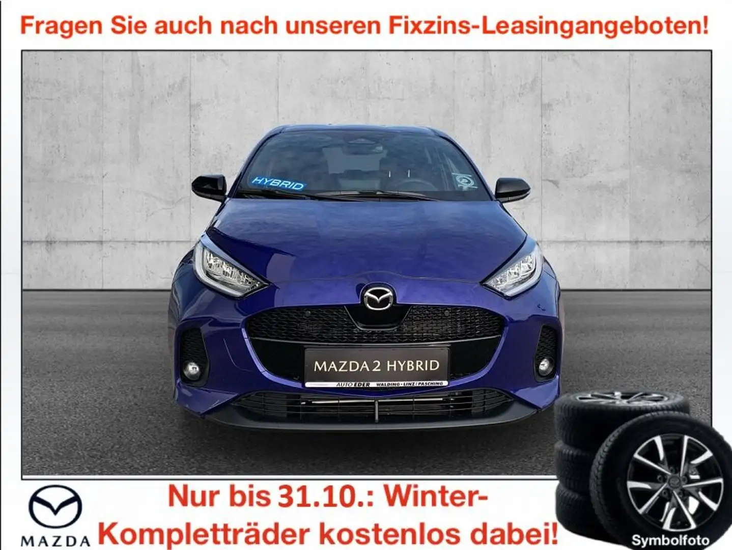 Mazda 2 Mazda2 Hybrid Homura Aut. Blau - 1