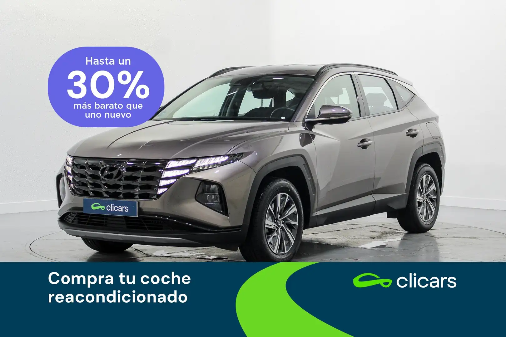 Hyundai TUCSON 1.6 TGDI HEV Maxx Sky AT Marrón - 1