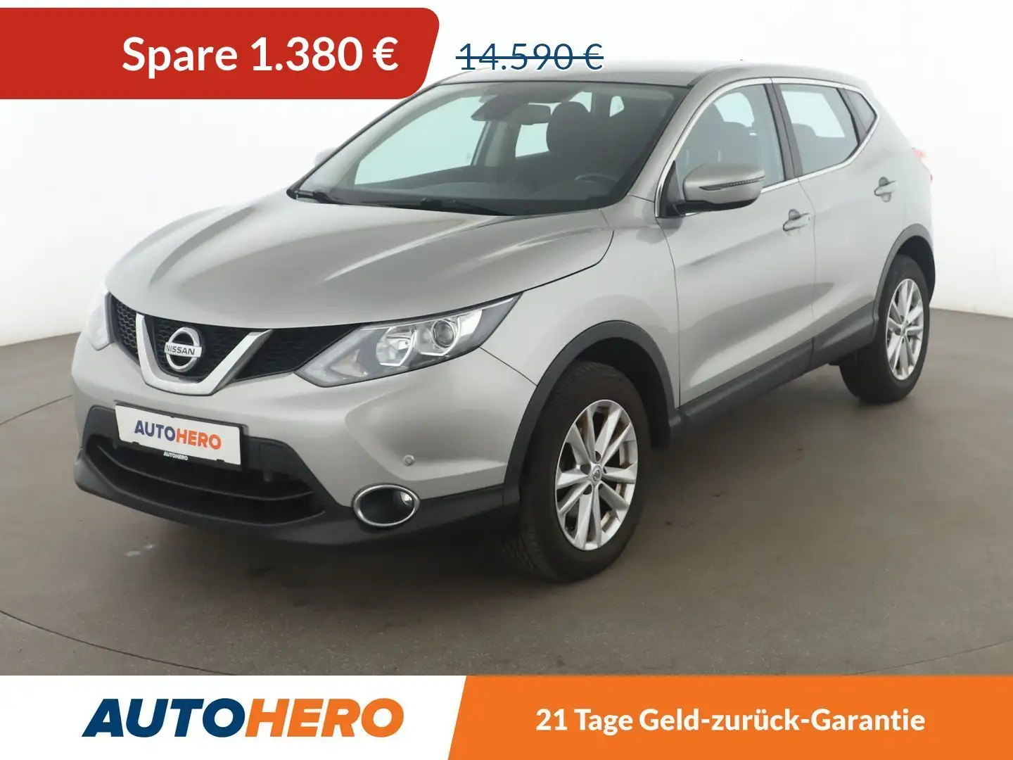 Nissan Qashqai 1.6 dCi Acenta*NAVI*TEMPO*CAM*PDC*SHZ*KLIMA* Grau - 1