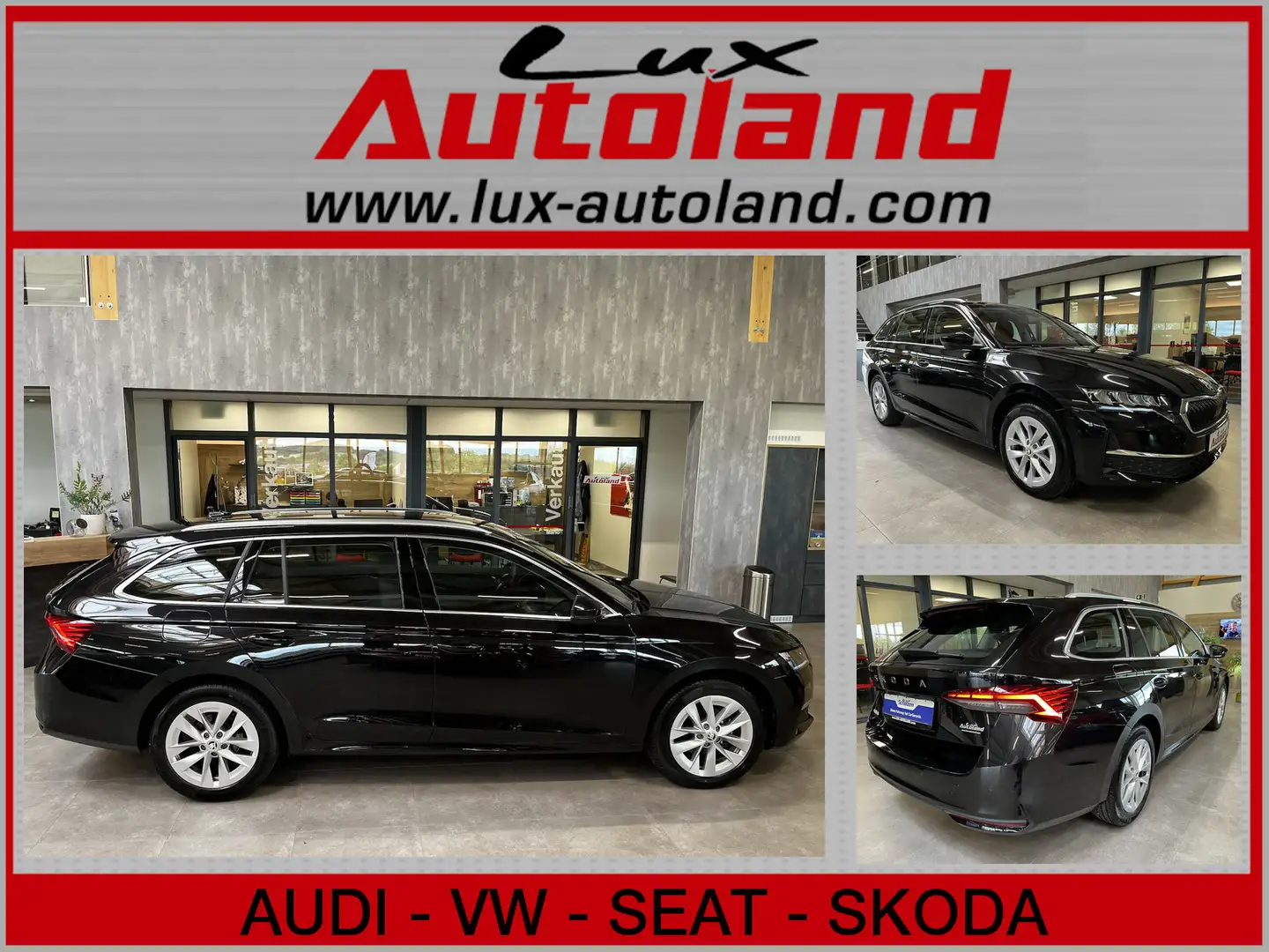 Skoda Octavia TDI 110 kW Selection ACC DSG App Kamera Negro - 1