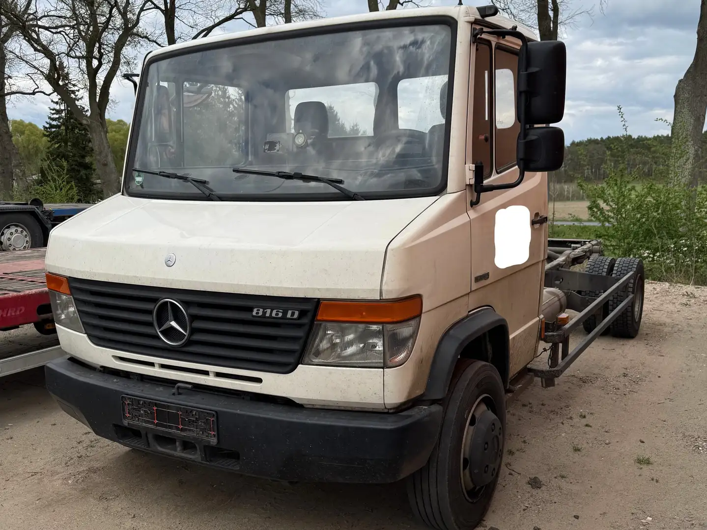 Mercedes-Benz Vario 816D BlueTec Blanc - 1