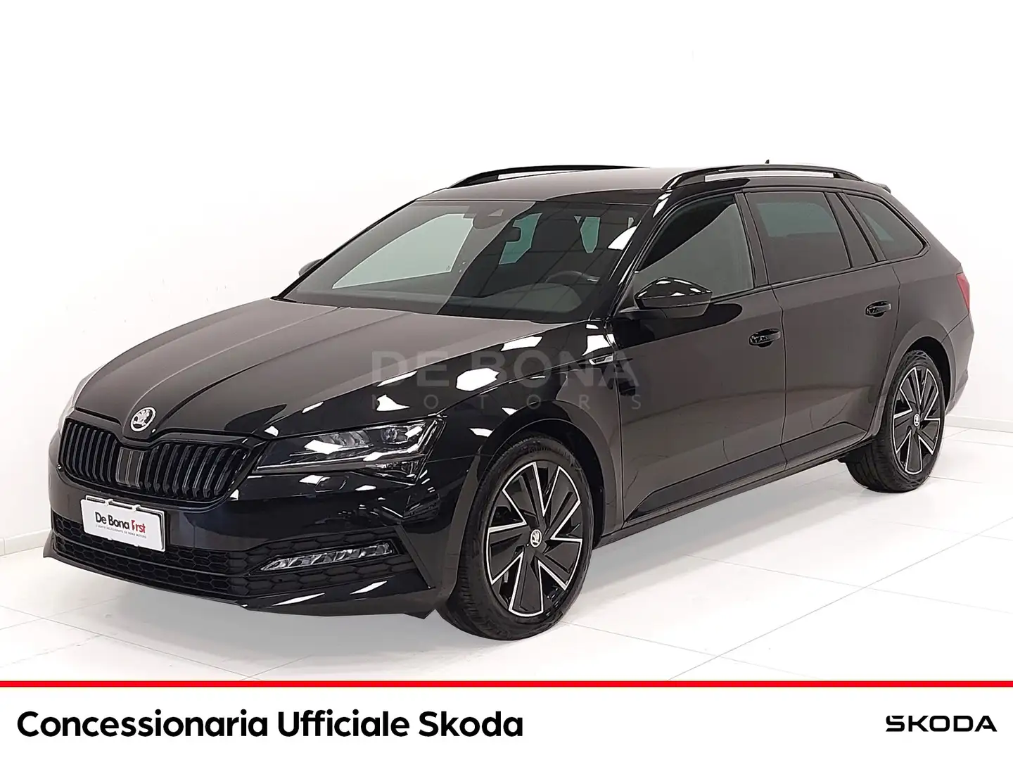 Skoda Superb wagon 2.0 tdi evo sportline 150cv dsg Nero - 1