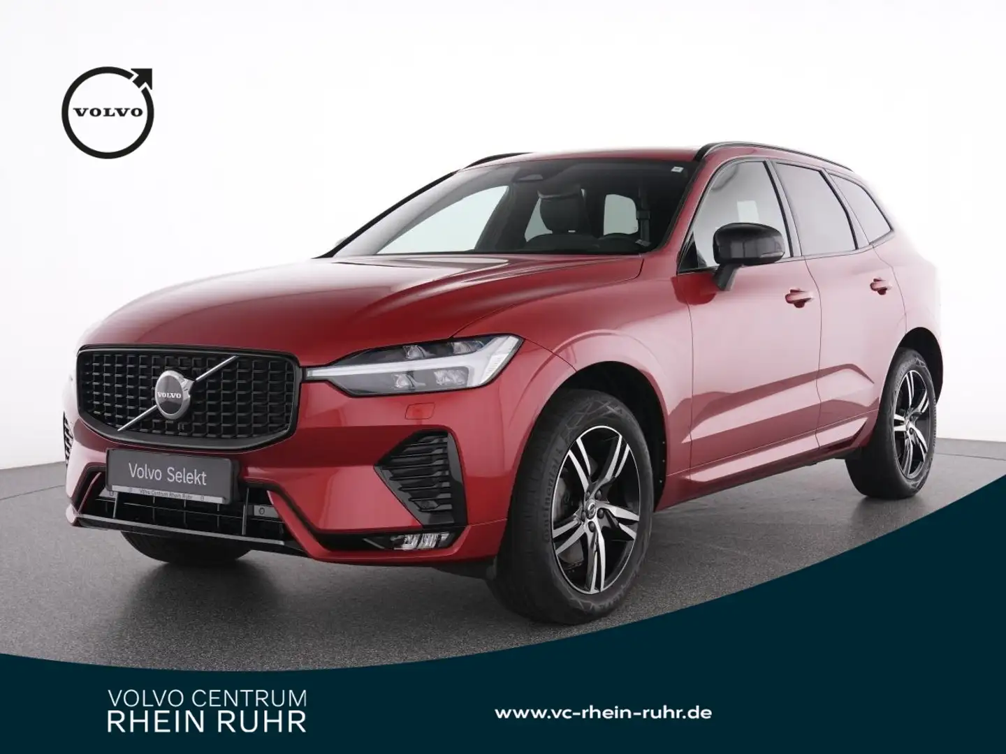 Volvo XC60 B5 AWD R-Design R-Design+AHK+HEADUP+STANDHZ+PANO Rot - 1