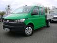 Volkswagen T6.1 Transporter Doka Pritsche lang Navi Grün - thumbnail 2