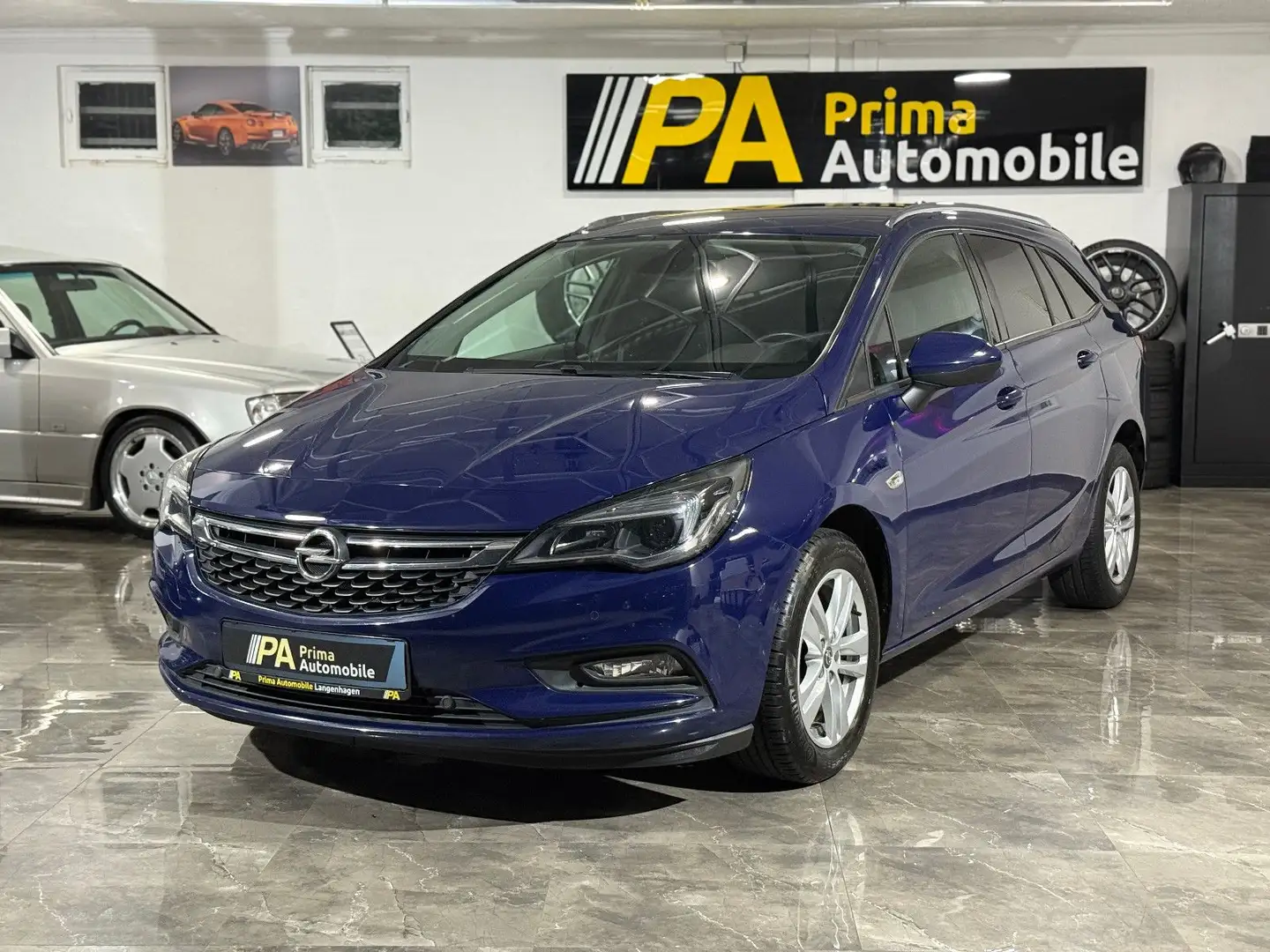 Opel Astra K 1,6 CDTI Sports Tourer Automatik Totwink Blau - 1