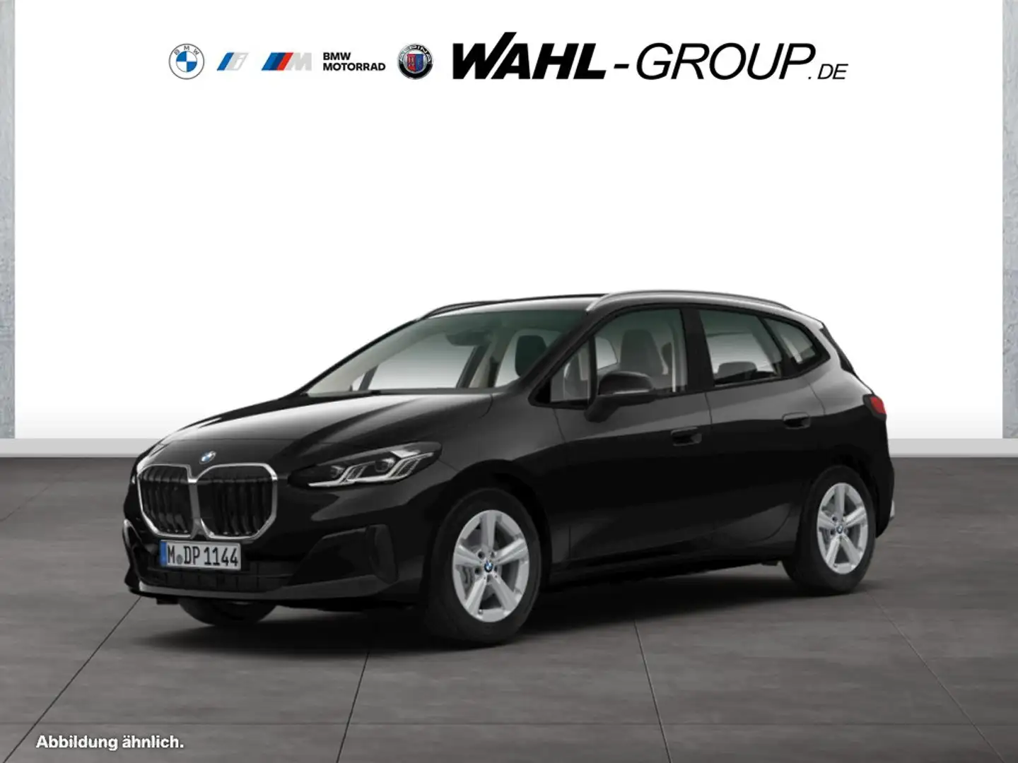 BMW 218 d ACTIVE TOURER DKG NAVI AHK PARKASSIST WIDSC Schwarz - 1