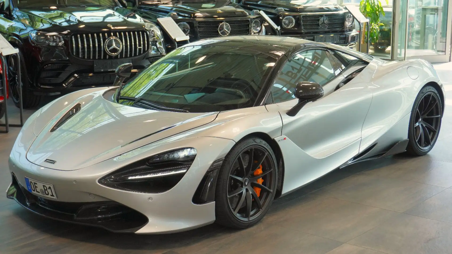 McLaren 720S Spider MSO-PAKET*TRACK-PACK*FULL-CARBON*F1* Plateado - 1