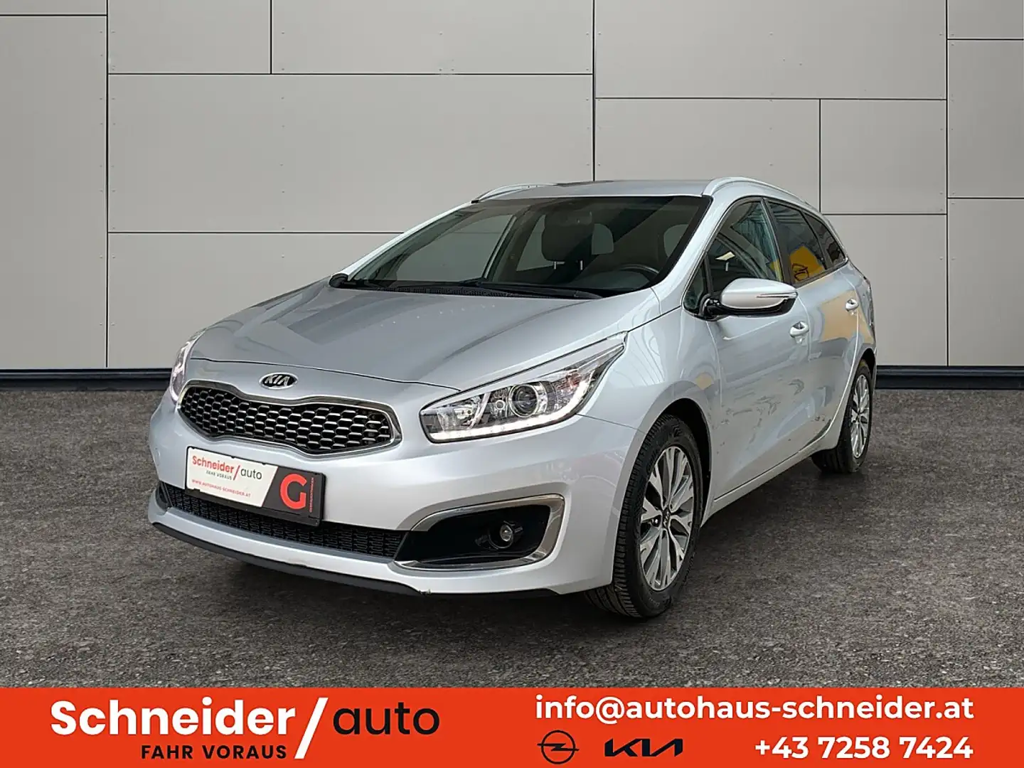 Kia Ceed SW / cee'd SW cee'd SW 1,6 CRDi ISG Gold DCT Silber - 1