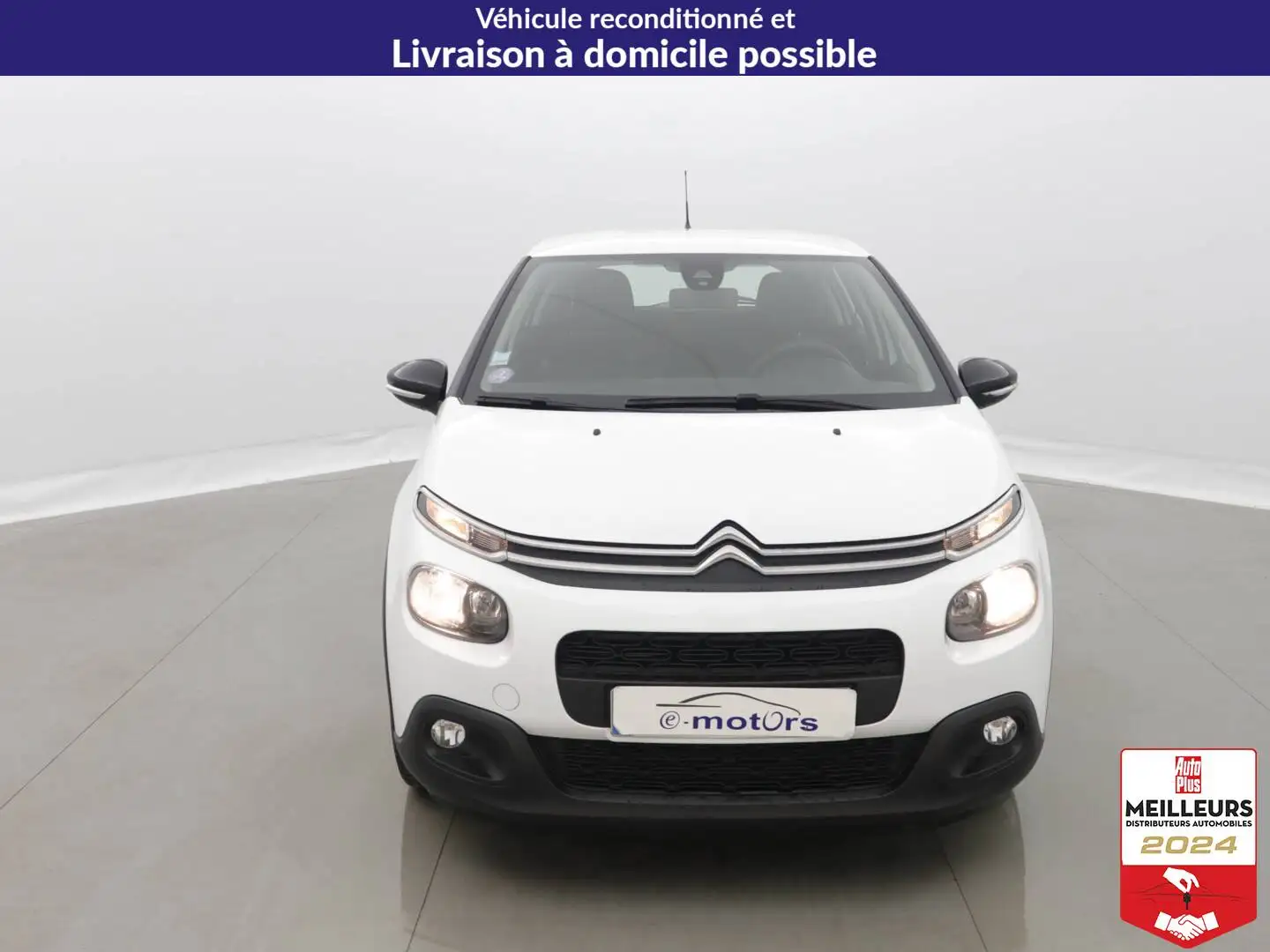 Citroen C3 C3 Société PureTech 83 Feel Nav Blanc - 2