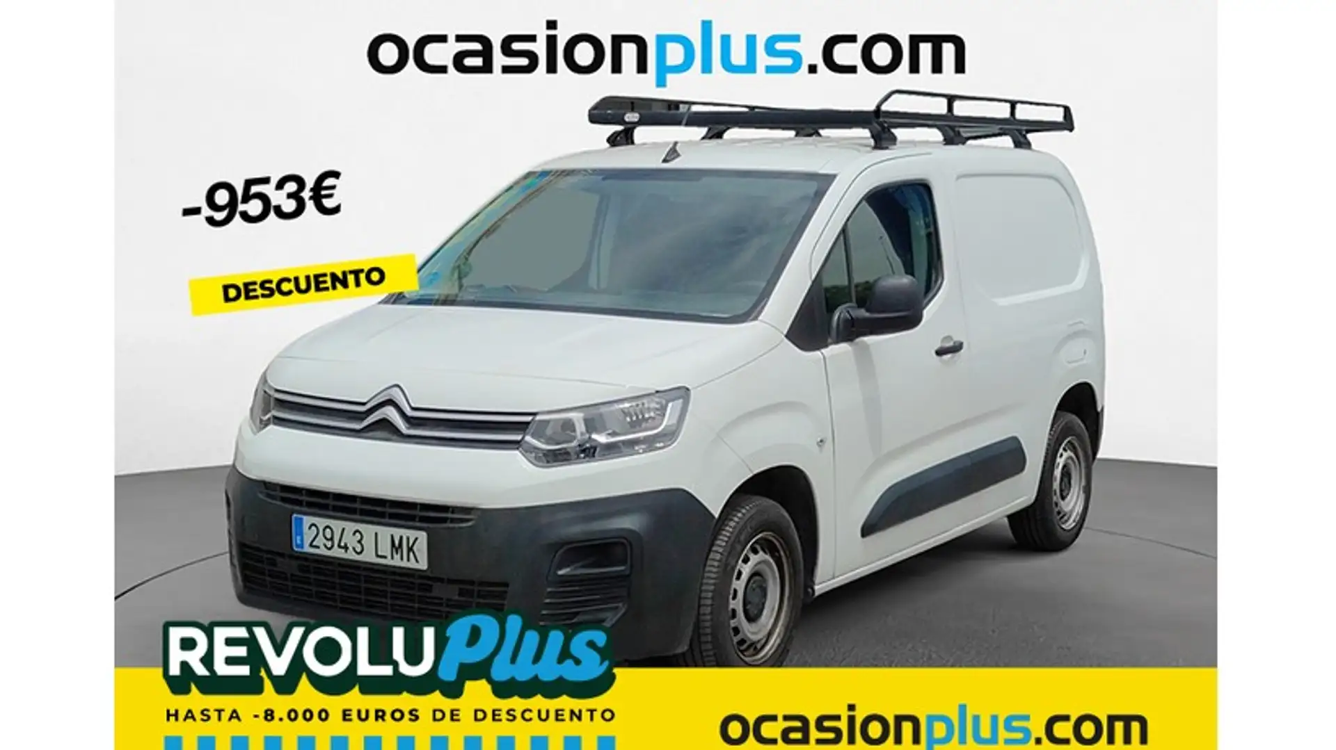 Citroen Berlingo Van BlueHDi S&S Talla M Control 100 Blanc - 1
