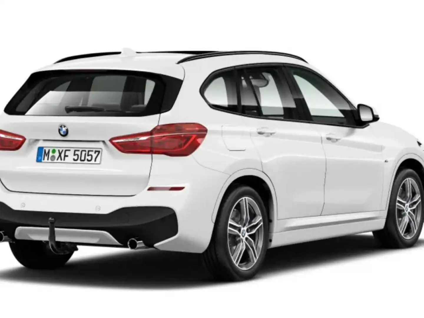 BMW X1 sDrive 20i Aut. M Sport AHK Pano Navi Erw.LED Weiß - 2