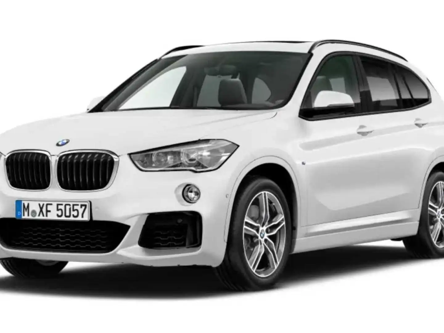 BMW X1 sDrive 20i Aut. M Sport AHK Pano Navi Erw.LED Weiß - 1