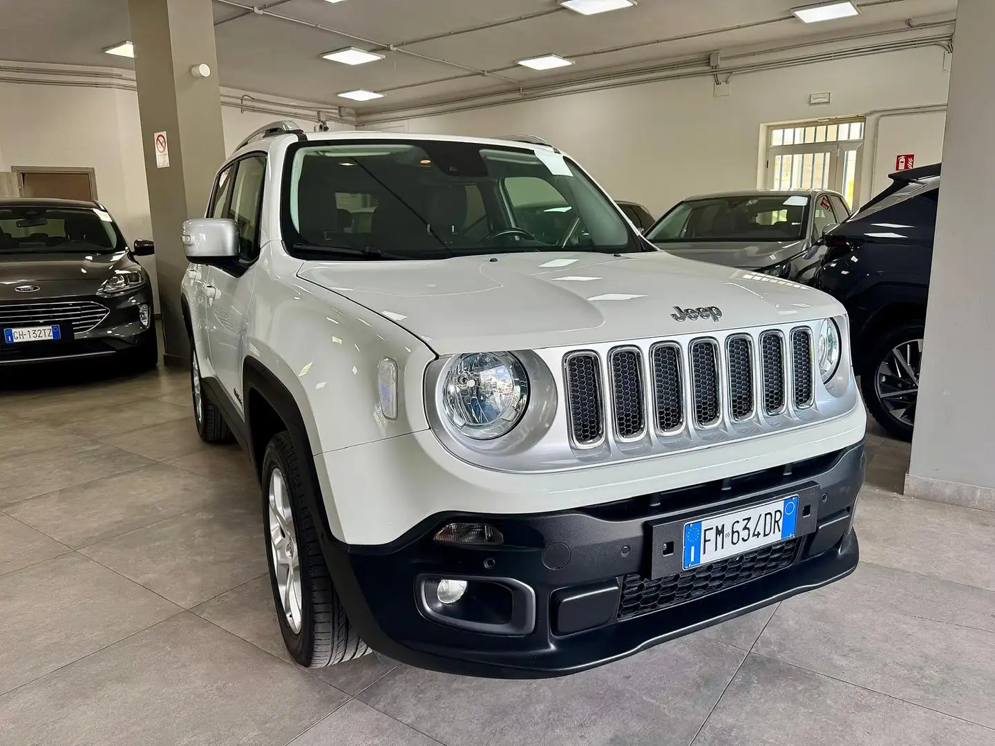 Jeep Renegade 2.0 Mjt 140CV 4WD Auto Limited 2017 Bianco - 1