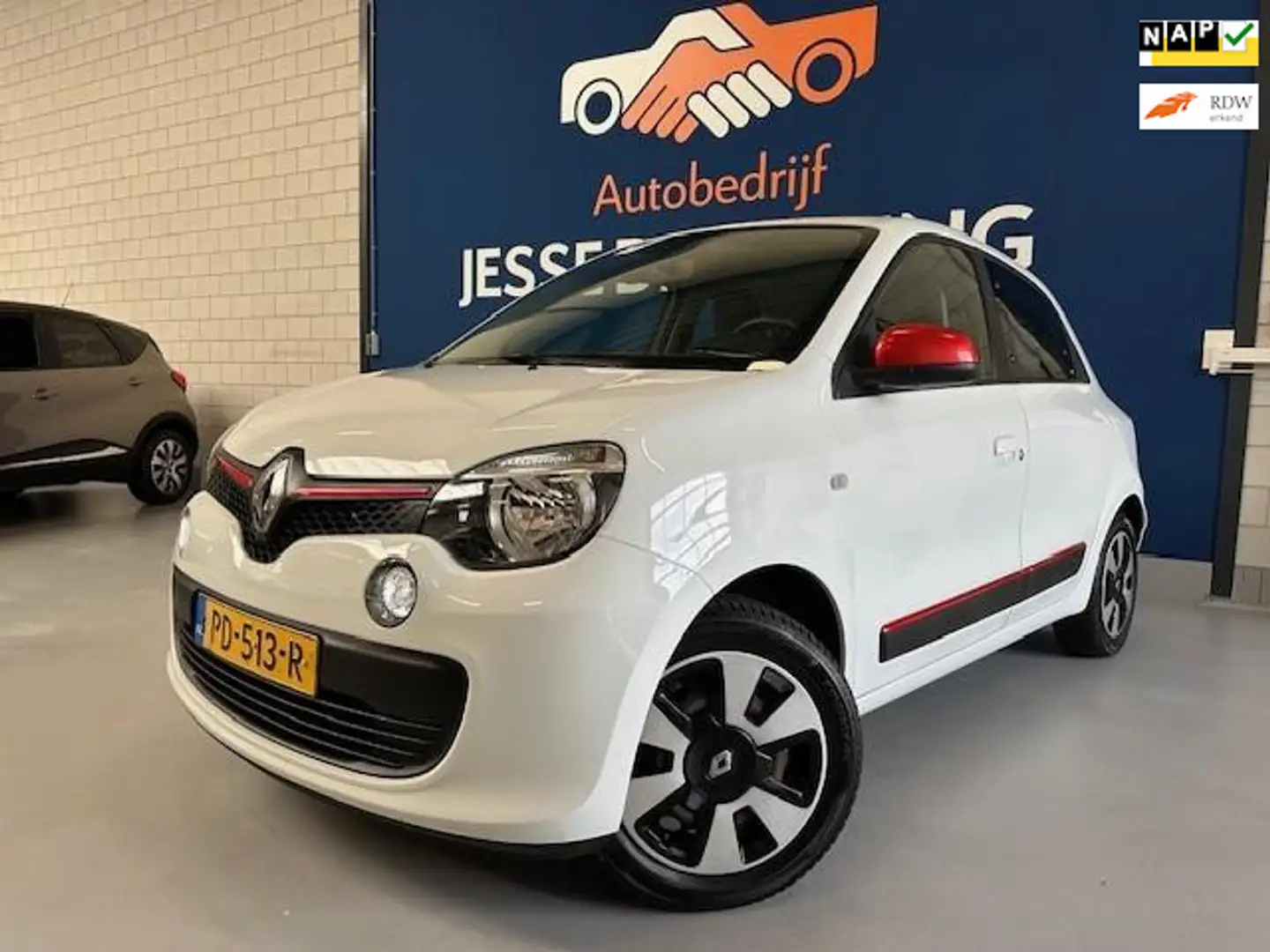 Renault Twingo 1.0 SCe Collection/bj.2017/ kleur:wit/ Airco/ Voll Weiß - 1