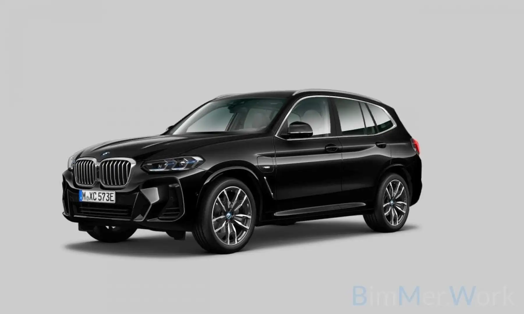 BMW X3 xD30e M Sport 360°Laser HUD DAB AHK Komfort Schwarz - 1