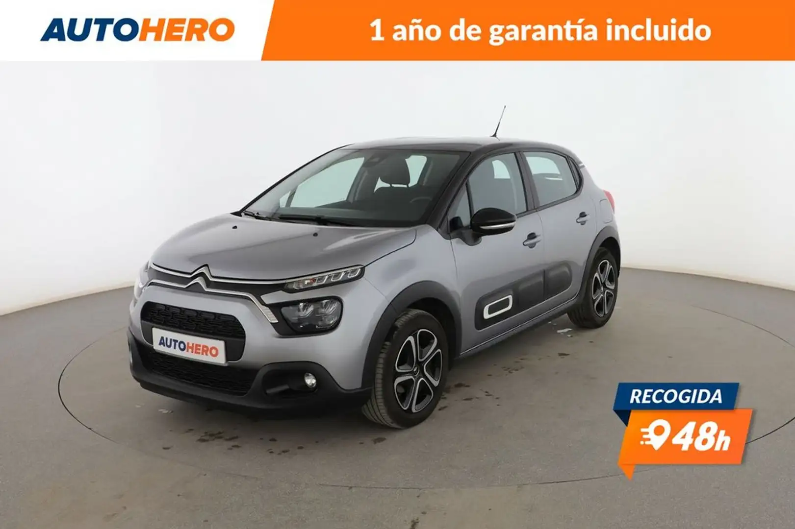 Citroen C3 1.5 Blue-HDi Plus Gris - 1