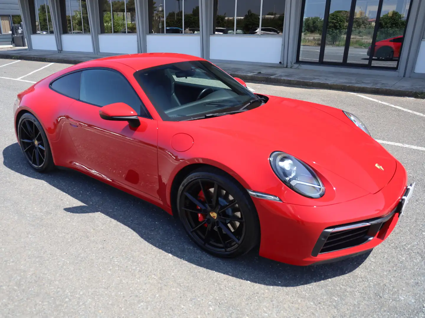 Porsche 911 911 Coupe 3.0 Carrera S auto Rosso - 2