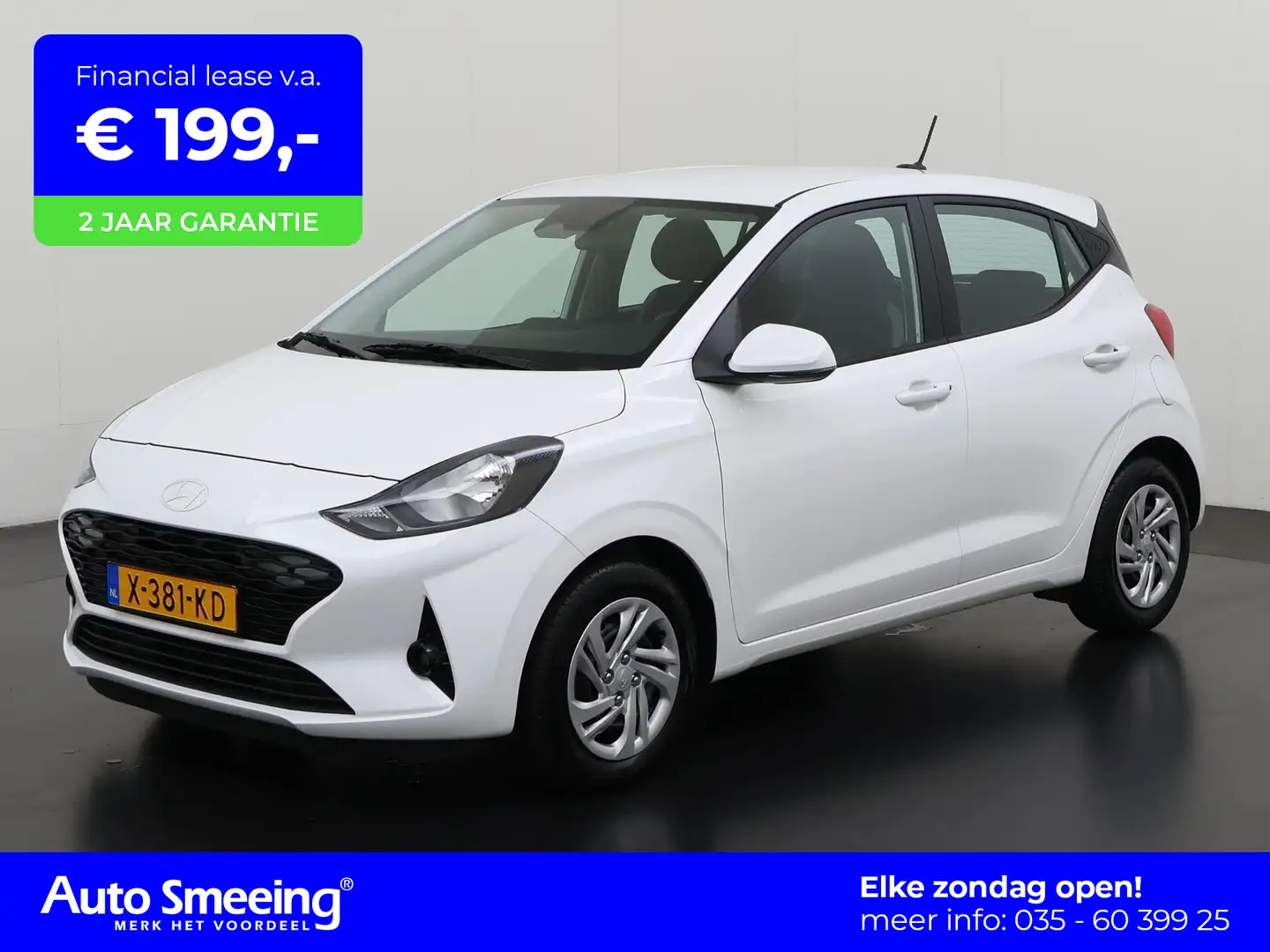 Hyundai i10 1.0 Comfort | Apple/Android Carplay | Zondag Open! Blanc - 1