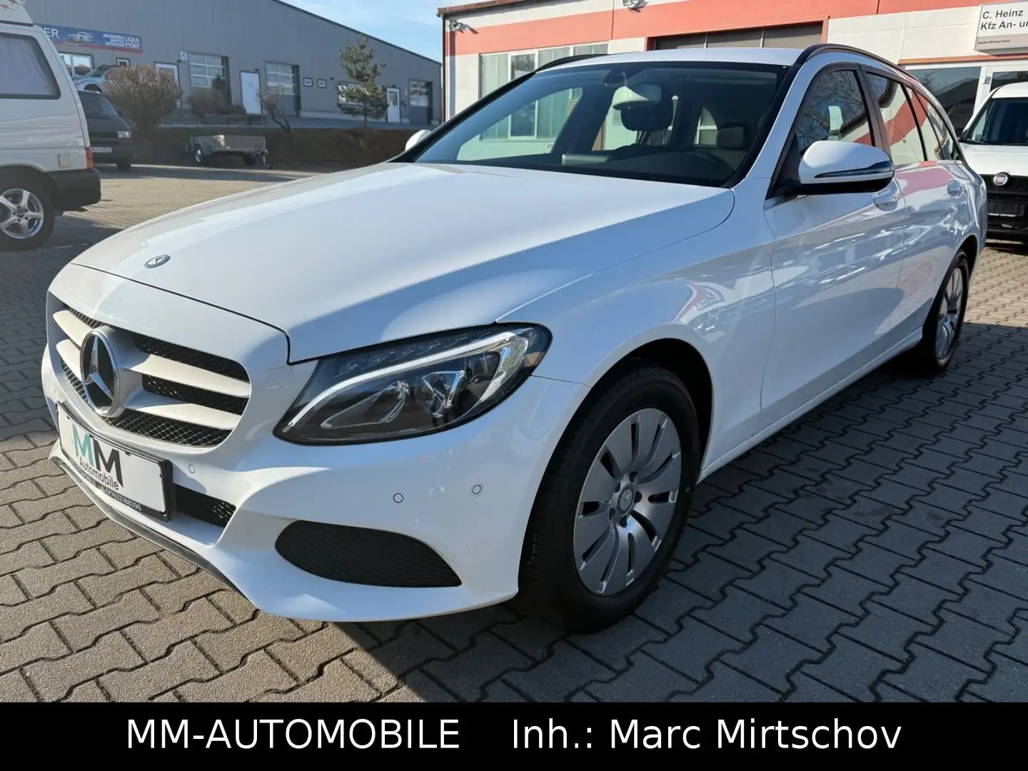 Mercedes-Benz C 200 T BlueTec-NAVI-LED-PDC-SHZ-KLIMAAU-MERC.KD Weiß - 2