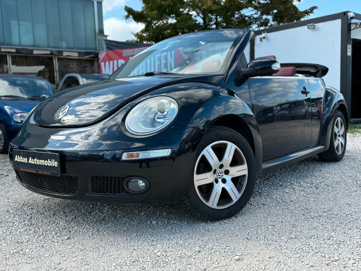 Volkswagen New Beetle Cabrio 150PS 1.8 Turbo, Tüv neu Noir - 1