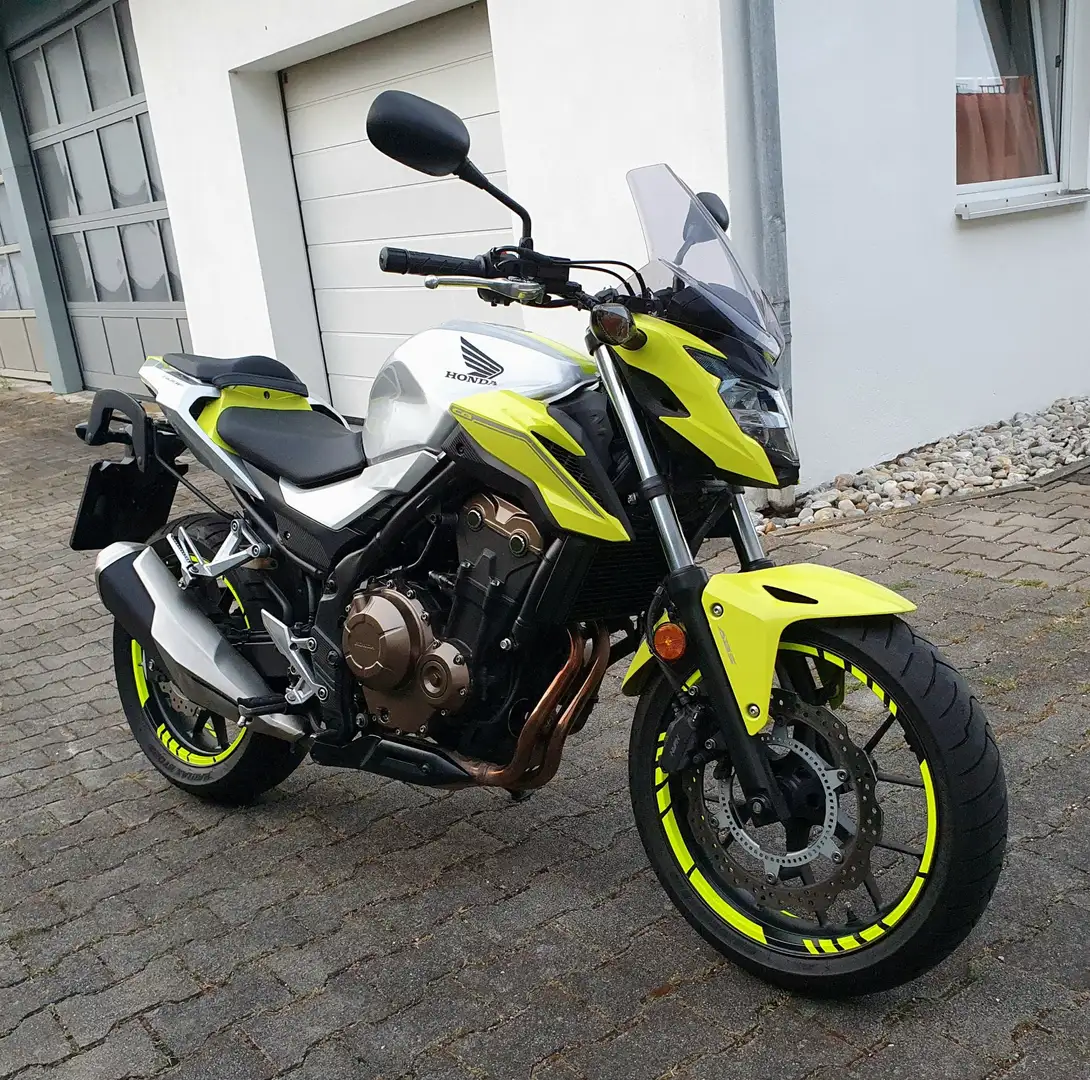 Honda CB 500 F Plateado - 1