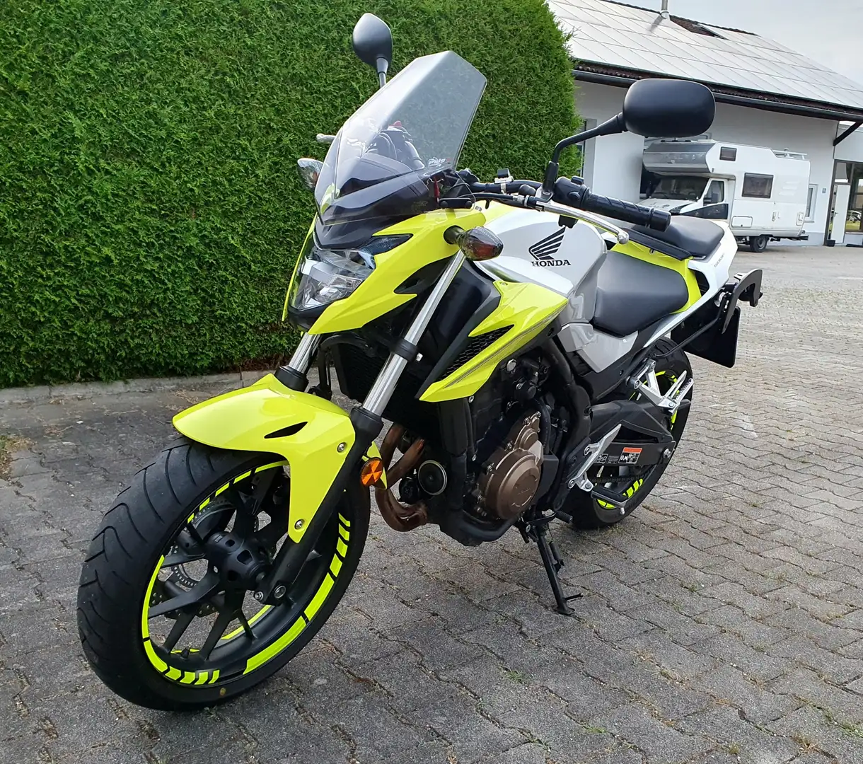 Honda CB 500 F Plateado - 2