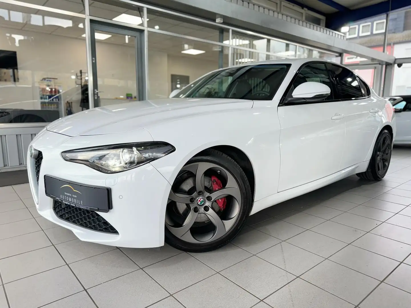 Alfa Romeo Giulia 2.2 JTDM XENON KAMERA KEYLESS TEMPOMAT Weiß - 2