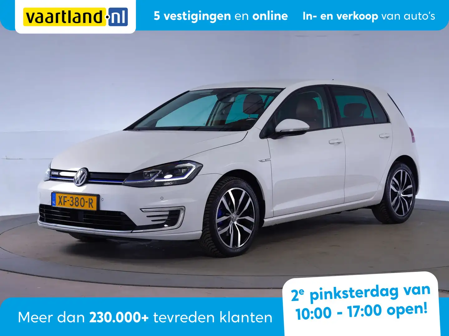 Volkswagen e-Golf e-Golf[ Apple CarPlay Airco LED koplampen] Білий - 1