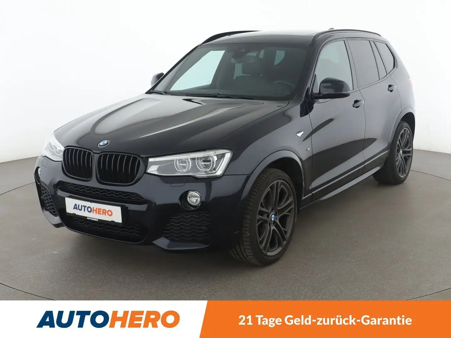BMW X3 xDrive 35d Sport Aut.*NAVI*HUD*TEMPO*PDC* Noir - 1