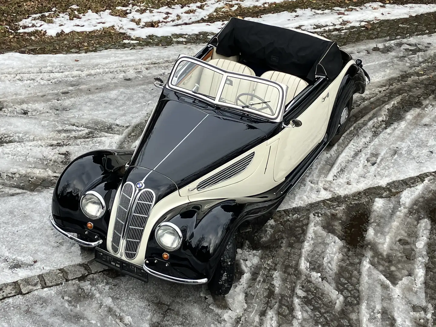 BMW 328 327 Cabriolet Schwarz - 1