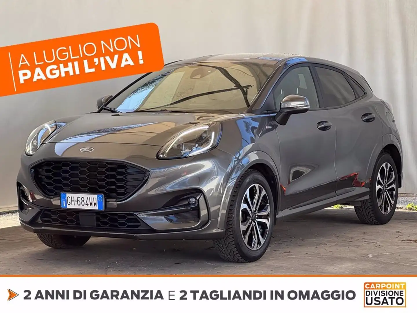 Ford Puma 1.0 ecoboost h st-line s&s 125cv Grigio - 1