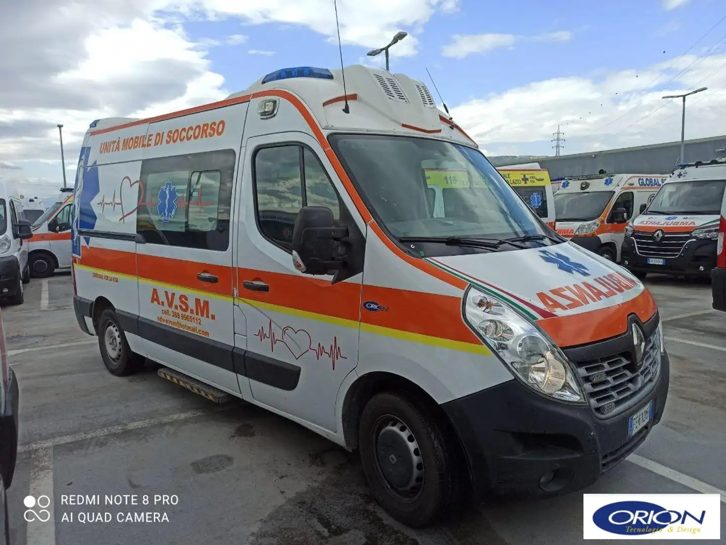 Renault MASTER AMBULANZA (4035) VP Bianco - 2