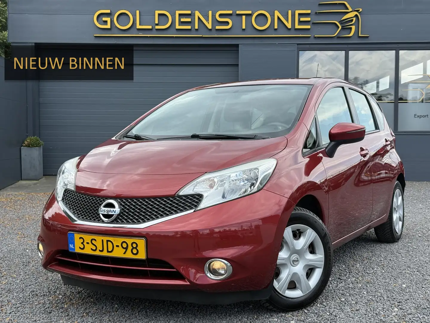 Nissan Note 1.2 Acenta 1e Eigenaar,Airco,Cruise,Zeer Zuinig,We Rood - 1