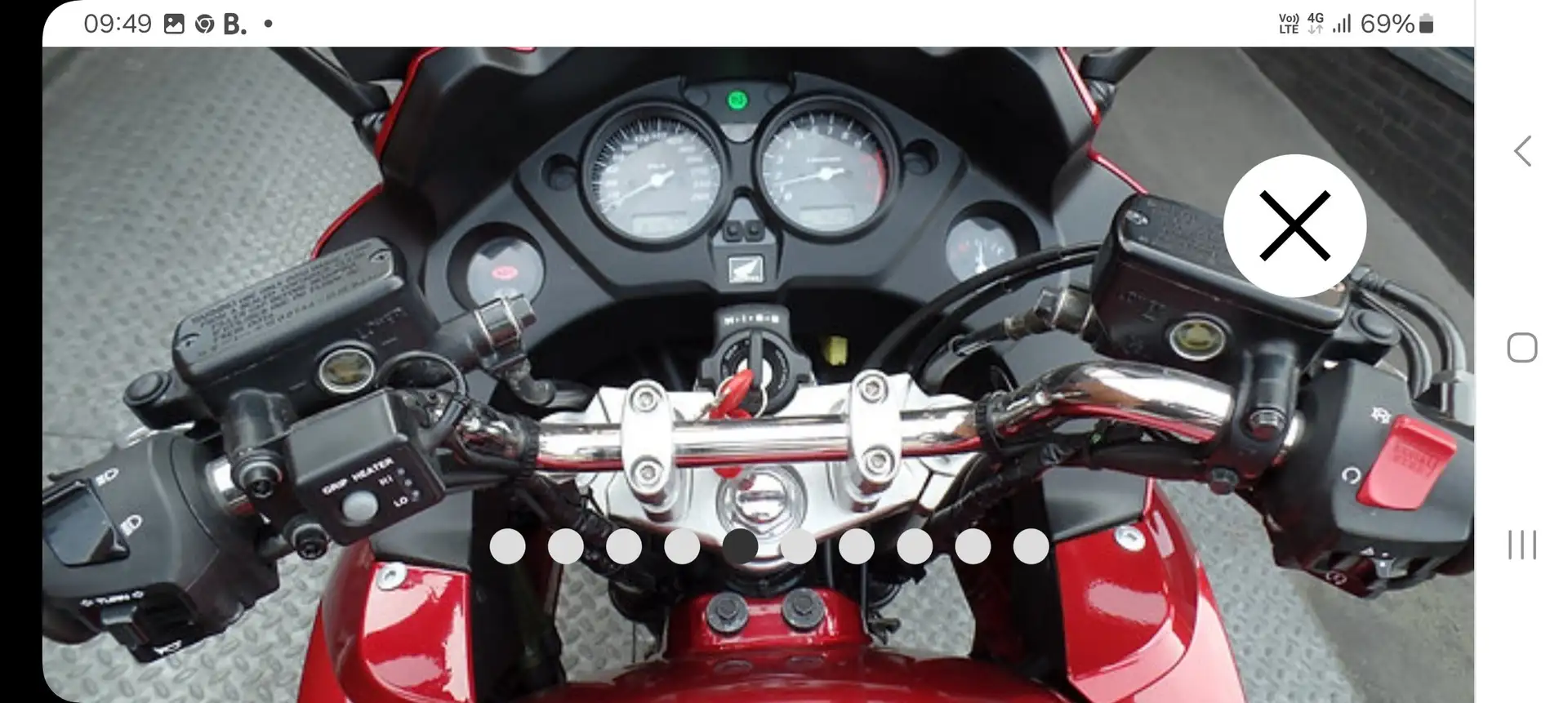 Honda CBF 1000 Rouge - 1