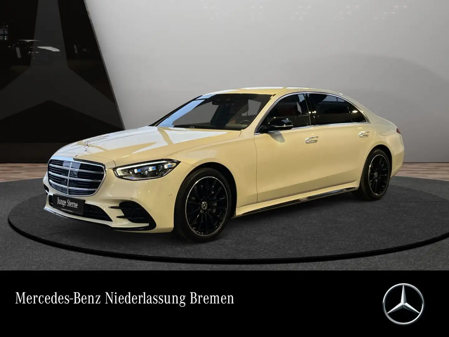 Mercedes-Benz S 600 S 580 e L 4M AMG+NIGHT+360+DIGITAL-L+BURMESTER3D Blanc - 1