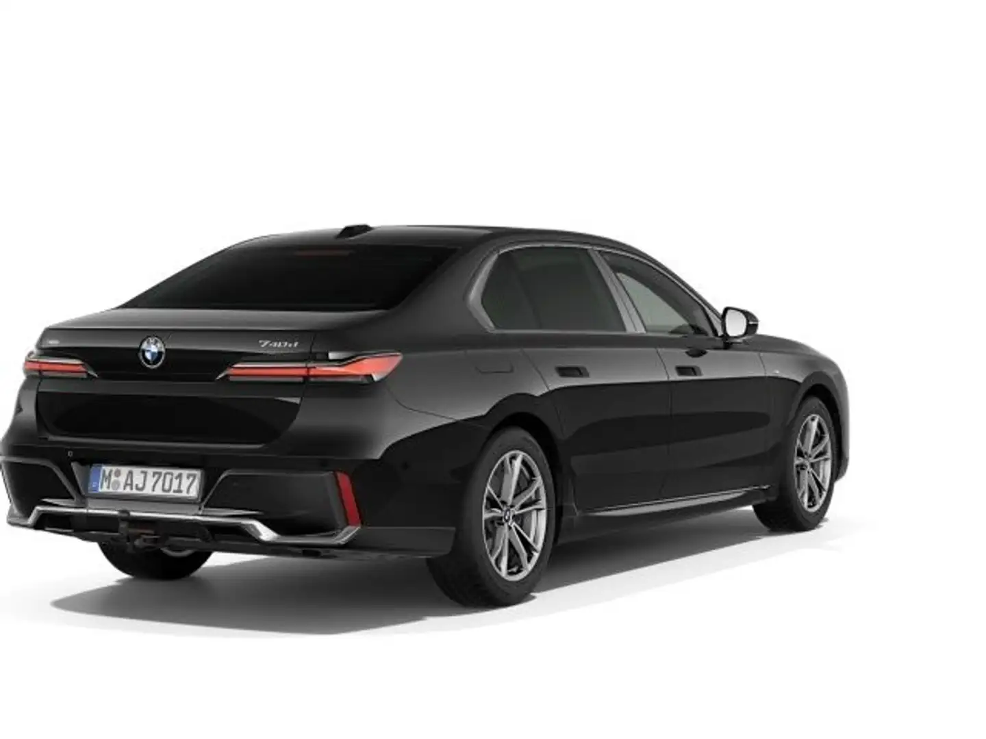BMW 740 d xDrive M Sportpaket Innovationsp. Standhzg. Noir - 2
