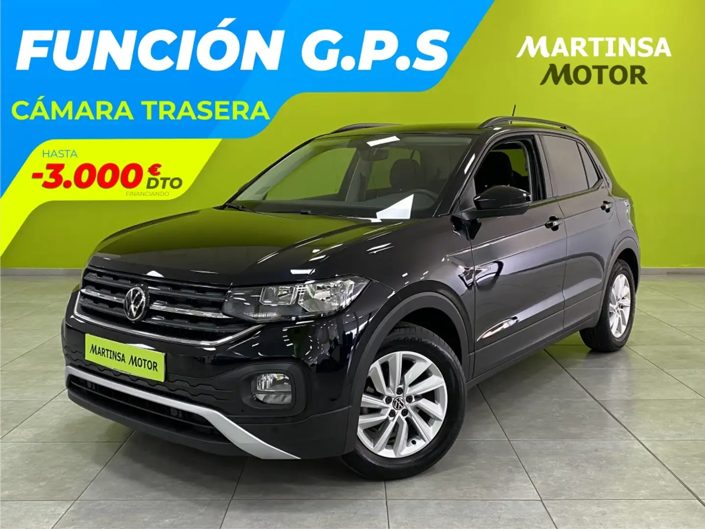 Volkswagen T-Cross 1.0 TSI Advance 81kW Zwart - 1