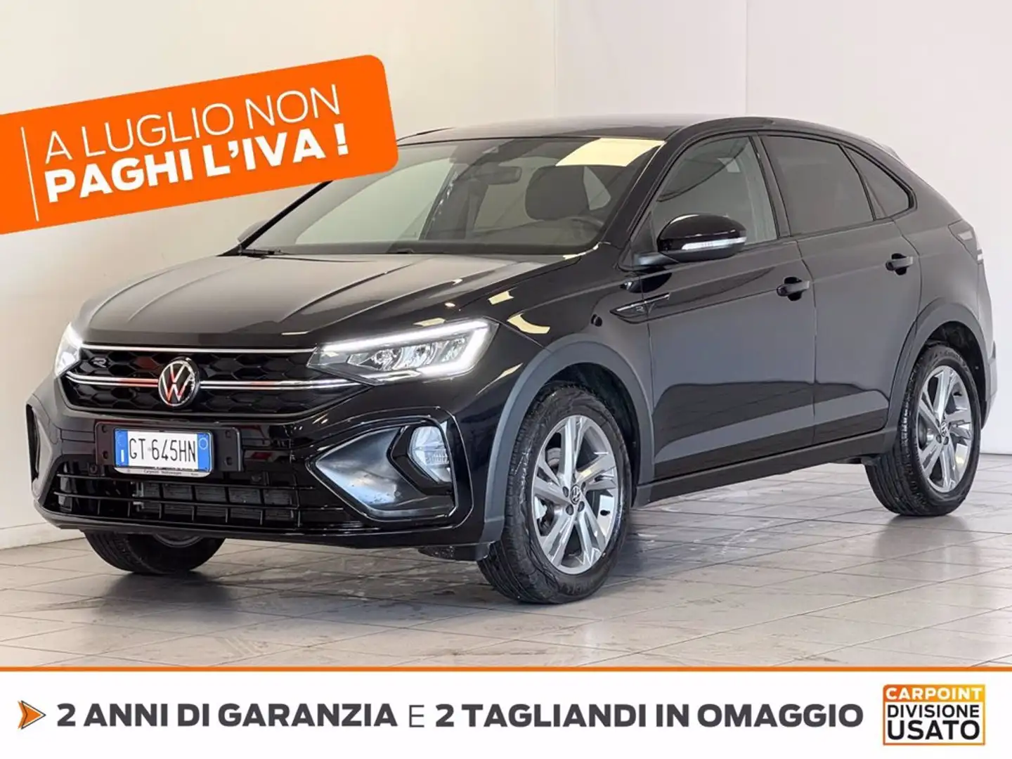 Volkswagen Taigo 1.0 tsi r-line 110cv Czarny - 1