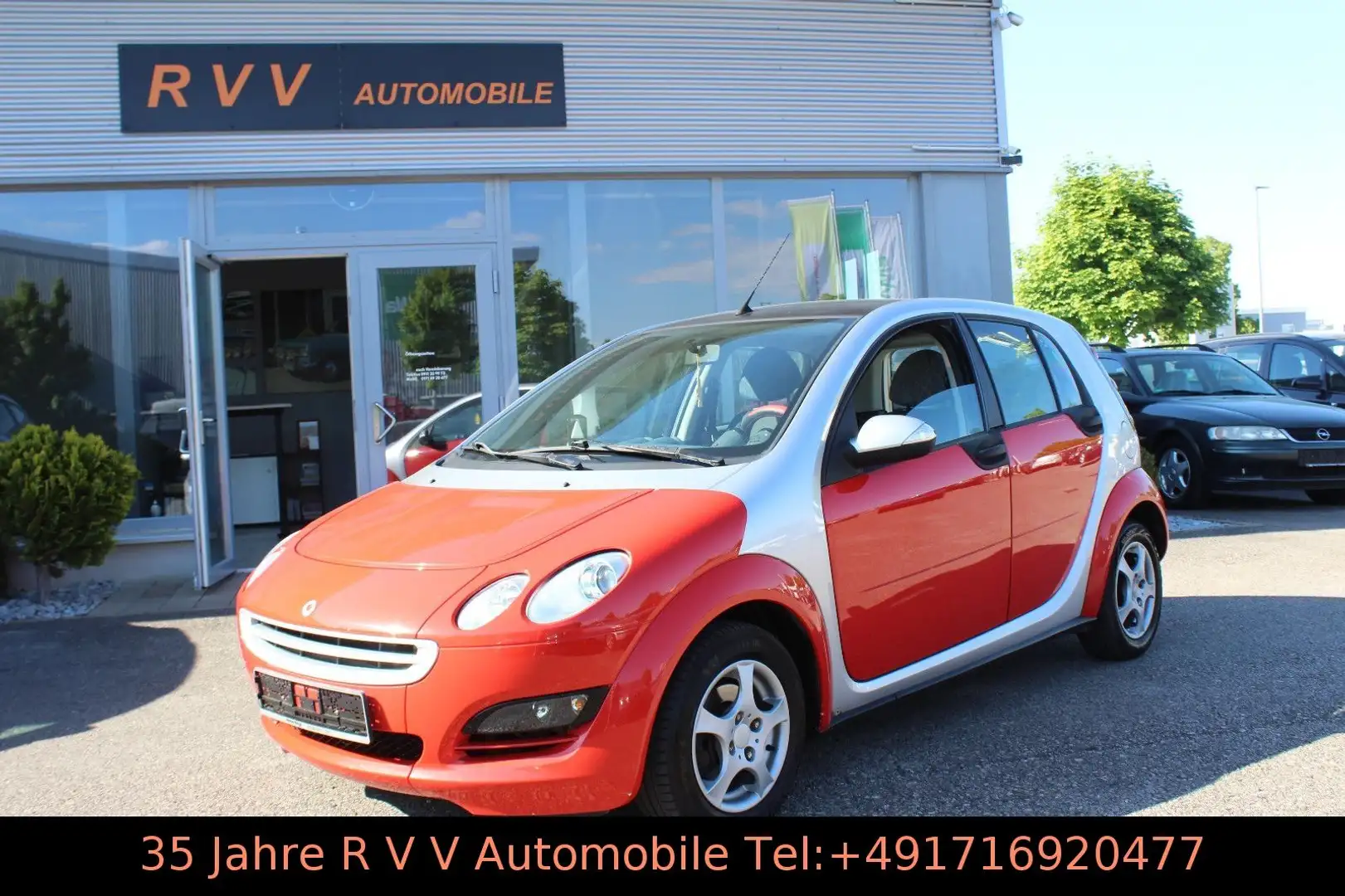 smart forFour 1.1 , Klima, TÜV neu, 8x Alu, 1. Hand Silber - 1