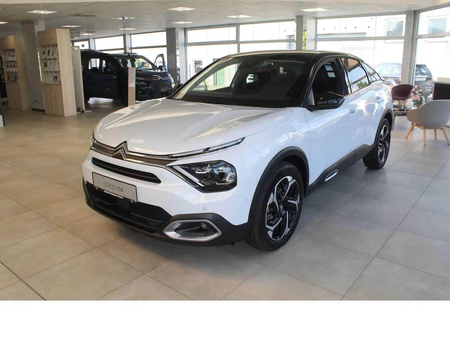 Citroen C4 MAX Hybrid 136 DSC Leder Navi Business Paket Weiß - 2