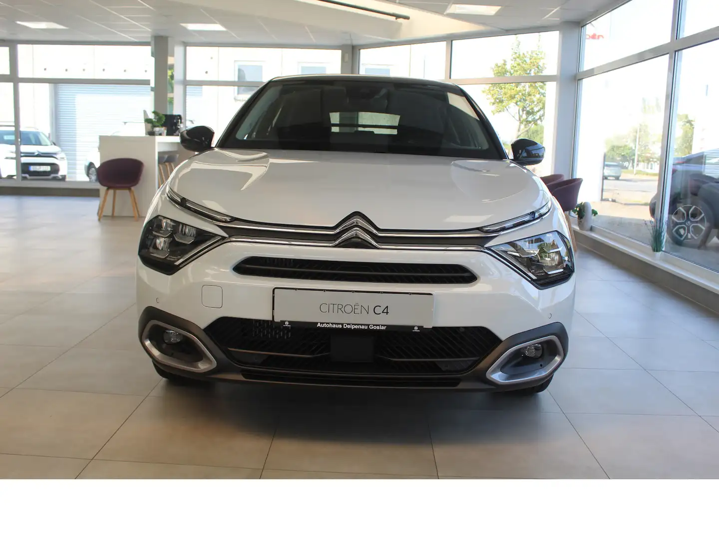 Citroen C4 MAX Hybrid 136 DSC Leder Navi Business Paket Weiß - 1