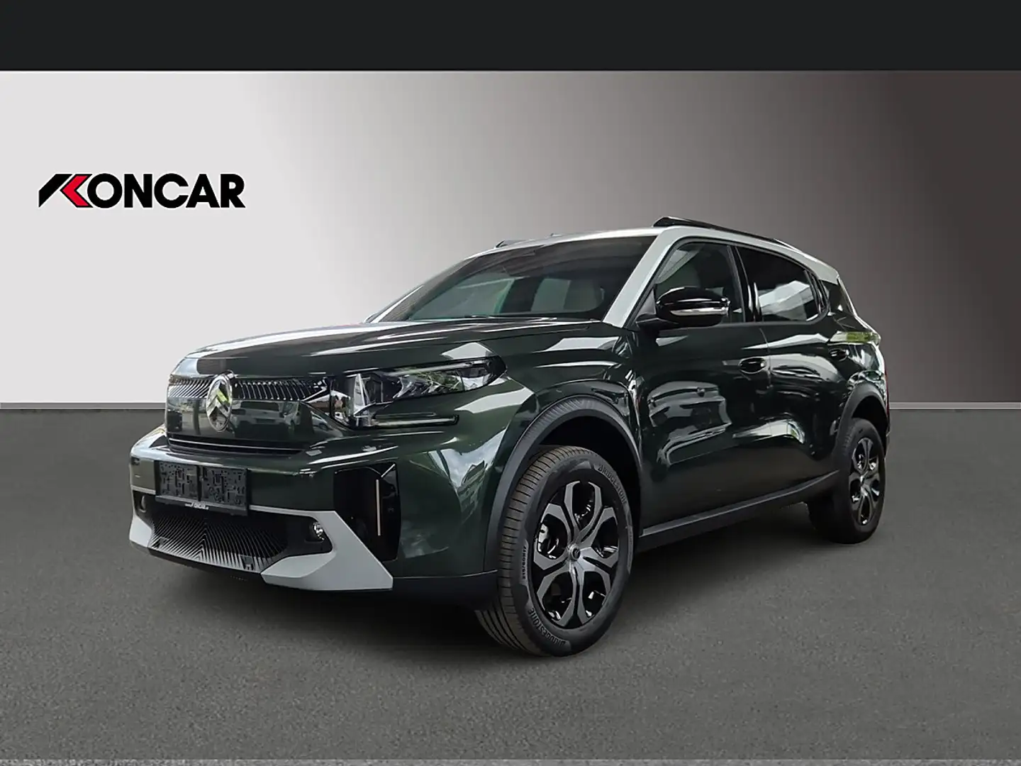 Citroen C3 Aircross Turbo 100 S&S 6-Gang-Manuell Plus Grün - 1