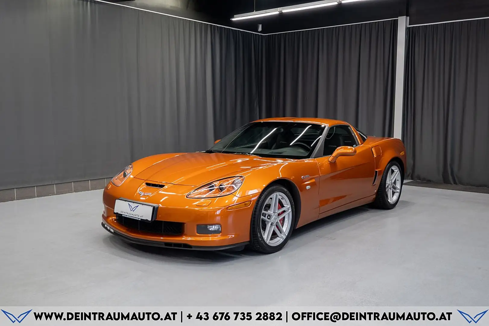 Chevrolet Corvette Z06 7,0 V8 NUR 2.000KM! Ö-1.BESITZ*NEUWAGEN*SON... Orange - 1