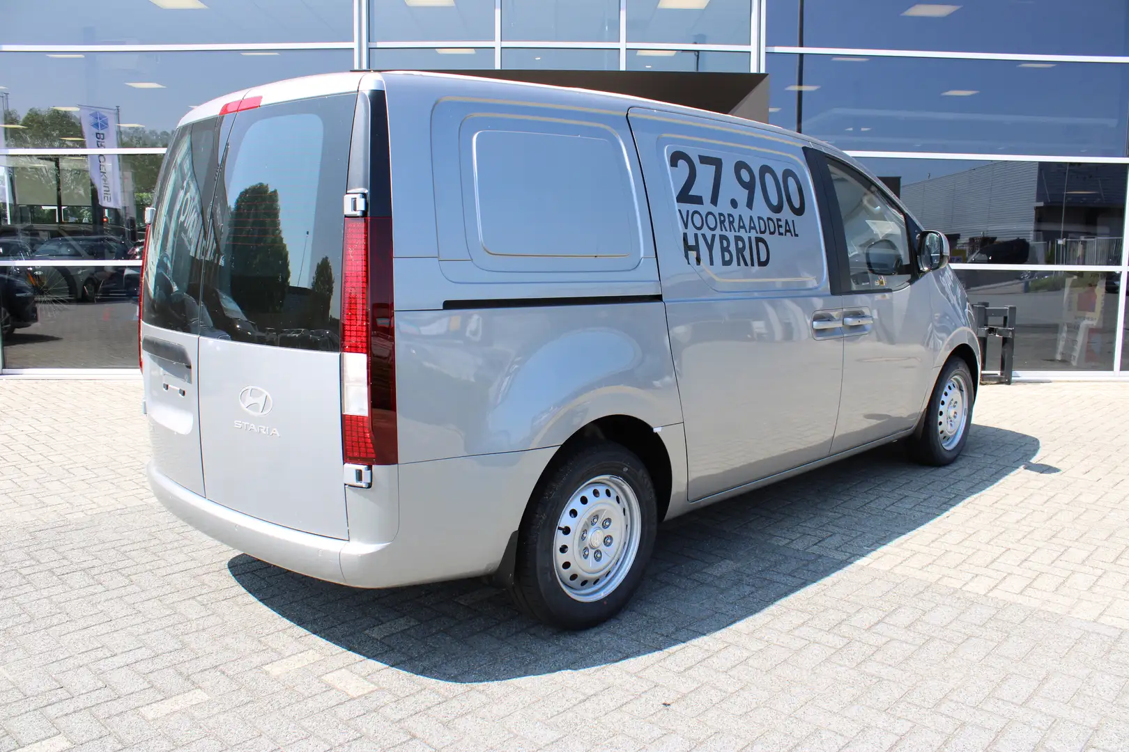 Hyundai STARIA 1.6 T-GDI HEV | Voorraad model | Dubbele schuideur Gris - 2