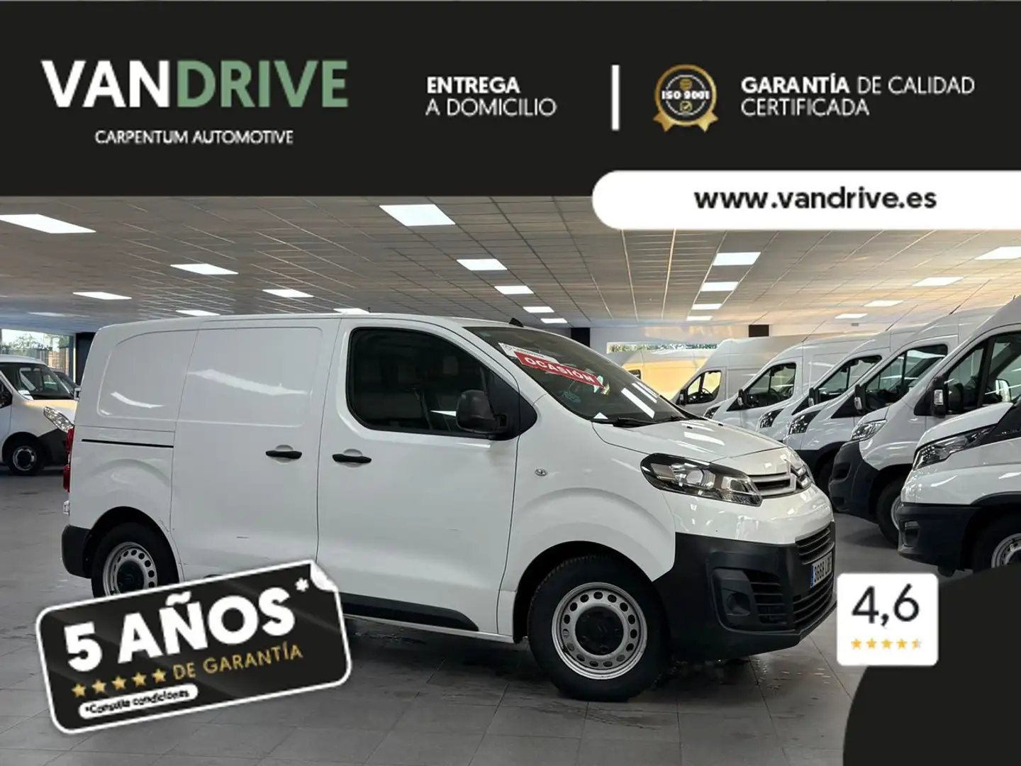 Citroen Jumpy Fg. BlueHDI Talla XS Confort 115 S&S Blanc - 2